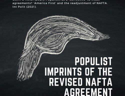 Populism as a ‘corrective’ to trade agreements? ‘America First’ and the readjustment of NAFTA